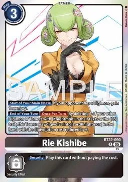 Rie Kishibe - BT22-090 - Rare