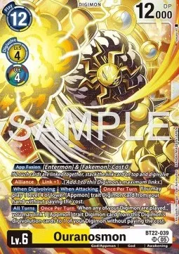Ouranosmon - BT22-039 - Super Rare