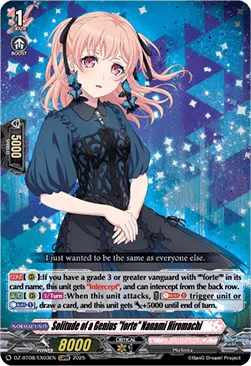 Solitude of a Genius forte Nanami Hiromachi - DZ-BT08-EX03 - Special EX