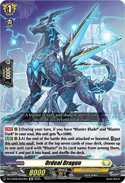 Ordeal Dragon - DZ-SS08-Re23 - RE