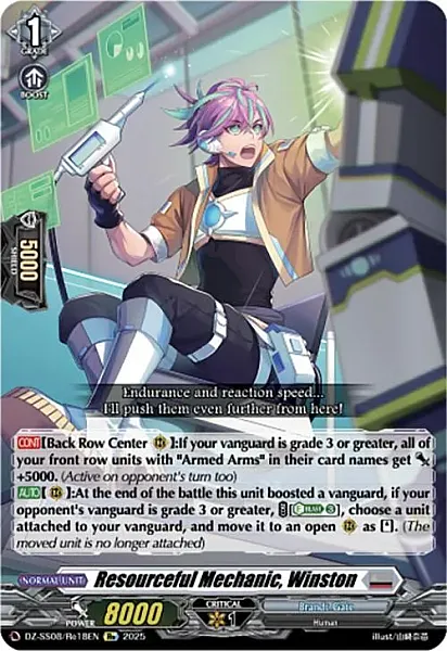 Resourceful Mechanic, Winston - DZ-SS08-Re18 - RE