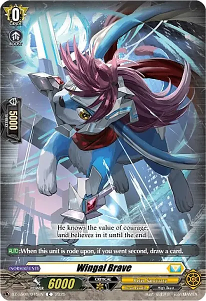 Wingal Brave - DZ-SS08-045 - Common