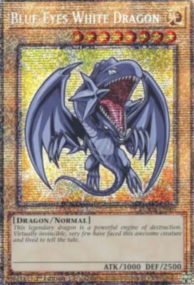 Blue-Eyes White Dragon - BLMM-EN001 - Starlight Rare