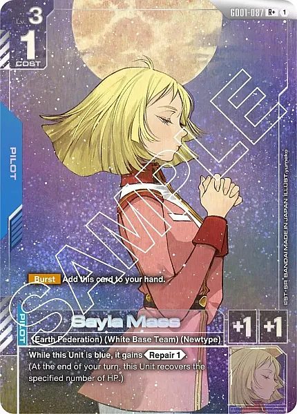Sayla Mass - GD01-087 - Rare (Alternative Art)