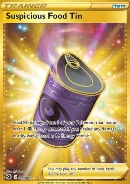 Suspicious Food Tin (CPA 80) - Secret Rare