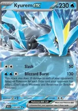 Kyurem ex (BLK 028) - Double Rare