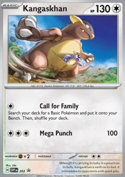 Kangaskhan (SVP 202) - SV Black Star Promos