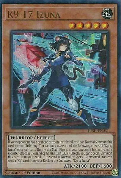 K9-17 Izuna - JUSH-EN031 - Collector Rare