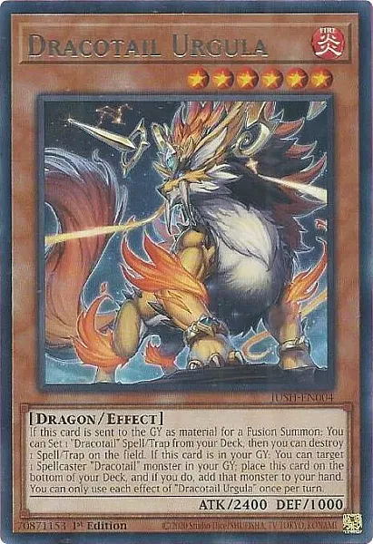 Dracotail Urgula - JUSH-EN004 - Super Rare