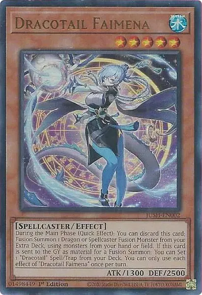 Dracotail Faimena - JUSH-EN002 - Starlight Rare