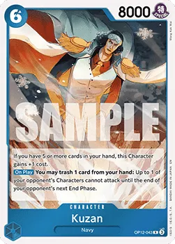 Kuzan - OP12-043 - Rare