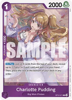 Charlotte Pudding - OP12-071 - Rare