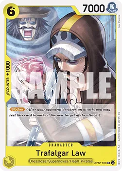 Trafalgar Law - OP12-106 - Uncommon