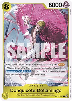 Donquixote Doflamingo - OP12-107 - Rare