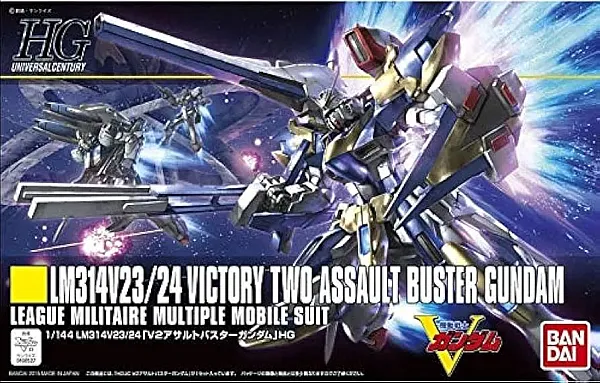 HG LM314V23/24 VICTORY TWO ASSAULT BUSTER GUNDAM 1/144