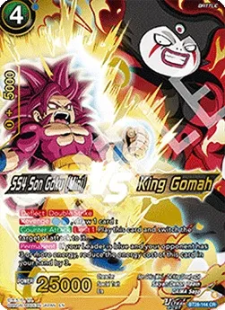 SS4 Son Goku (Mini) VS King Gomah - BT28-144 - Feature Rare