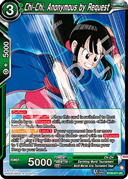 Chi-Chi, Anonymous by Request - BT28-071 - Uncommon