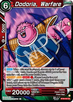 Dodoria, Warfare - BT28-022 - Uncommon
