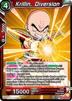 Krillin, Diversion - BT28-014 - Uncommon