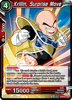 Krillin, Surprise Move - BT28-013 - Uncommon