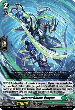 Inverse Ripper Dragon - DZ-BT09-037 - Double Rare
