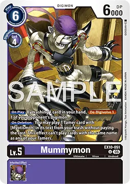 Mummymon - EX10-051 - Uncommon