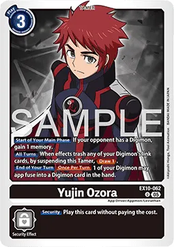 Yujin Ozora - EX10-062 - Uncommon