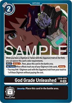 God Grade Unleashed - EX10-070 - Common
