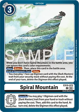 Spiral Mountain - EX10-072 - Common