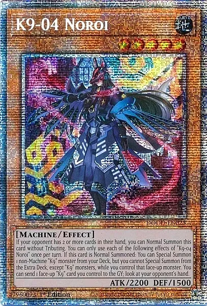K9-04 Noroi - DOOD-025 - Starlight Rare
