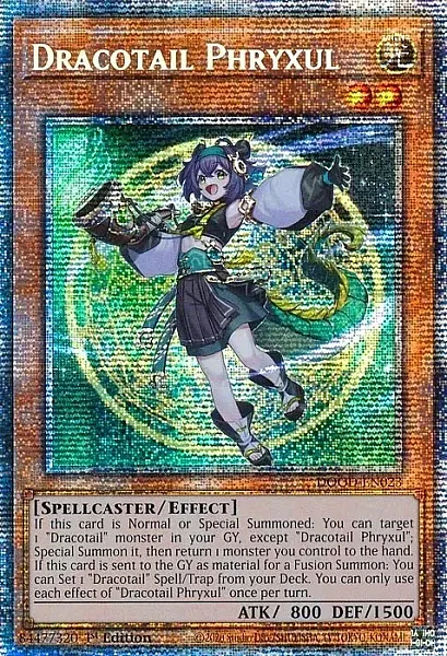Dracotail Phryxul - DOOD-023 - Starlight Rare