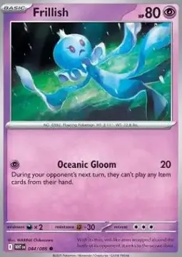 Frillish (WHT 044) - Common (Foil)