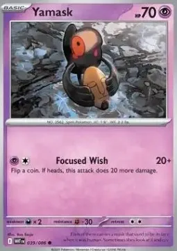 Yamask (WHT 039) - Common (Foil)