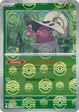 Shelmet (WHT 008) - Common (Pokeball Foil)
