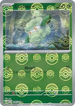 Cottonee (WHT 004) - Common (Pokeball Foil)