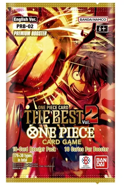 ONE PIECE CARD GAME - THE BEST VOL.2 BOOSTER PACK PRB02 - EN