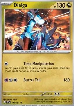 Dialga (SSP 135) - Rare (Foil)