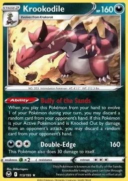 Krookodile (SIT 113) - Rare (Foil)