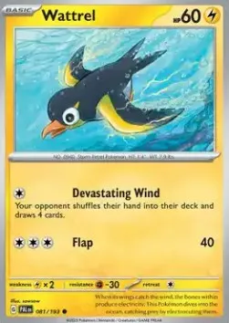 Wattrel (PAL 081) - Common (Foil)