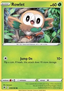 Rowlet (ASR 019) - Common (Foil)