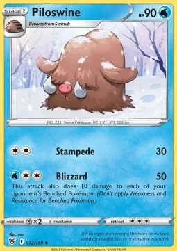 Piloswine (ASR 032) - Uncommon (Foil)