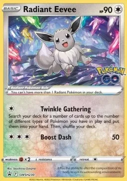 Radiant Eevee (SWSH 230) - Promo (SWSH Black Star Promos)