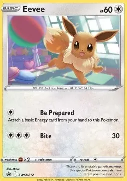 Eevee (SWSH 212) - Promo (SWSH Black Star Promos)