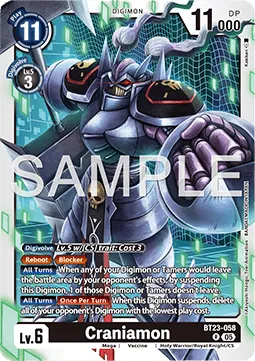 Craniamon - BT23-058 - Rare