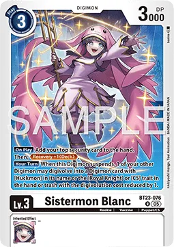 Sistermon Blanc - BT23-076 - Rare