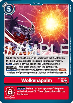 Wolkenapalm - BT23-091 - Common