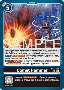 Comet Hammer - BT23-096 - Common
