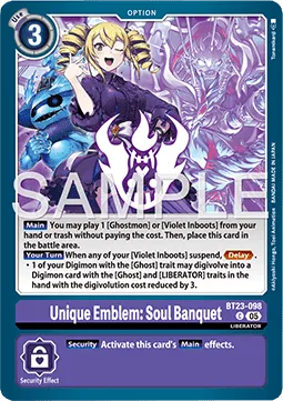 Unique Emblem: Soul Banquet - BT23-098 - Common
