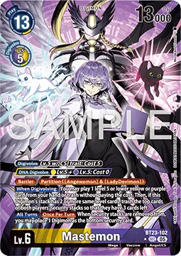 Mastemon - BT23-102 - Alternative Art