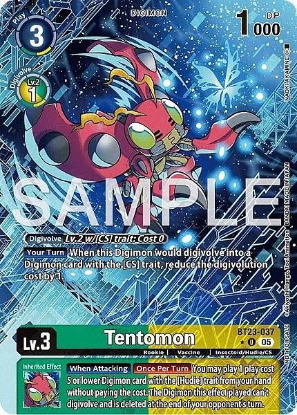 Tentomon - BT23-037 - Alternative Art